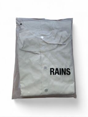 *NWT* Rains Unisex Rain Jacket - Dune - Size L